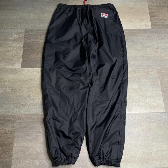 SOLD Marlboro Fleece Lined Nylon Joggers Large - Picture 4 of 7